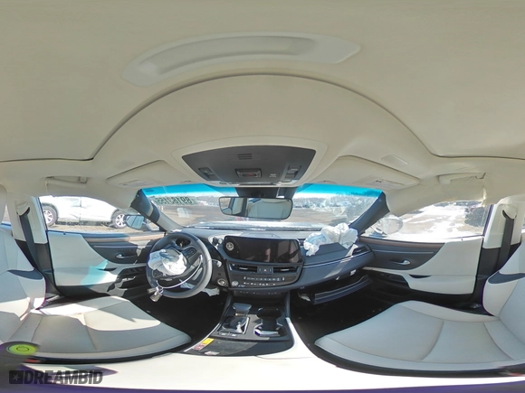 2025 Lexus ES with VIN 58ADA1C10SU056822, listed as a Copart auction lot 89183155 with 0 mi miles and Salvage Title. Bid and sale history available at carsss.com. Image 13.
