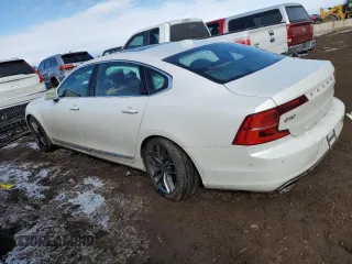 2018 Volvo S90 Inscription with VIN LVYBC0AL0JP024003, listed as a Copart auction lot 46410805 with 103,393 mi miles and Salvage Title. Bid and sale history available at carsss.com. Image 2.