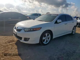 2009 Acura TSX with VIN JH4CU26679C017705, listed as a Copart auction lot 62819165 with 192,587 mi miles and Salvage title. Bid and sale history available at DreamBid. Image 1.