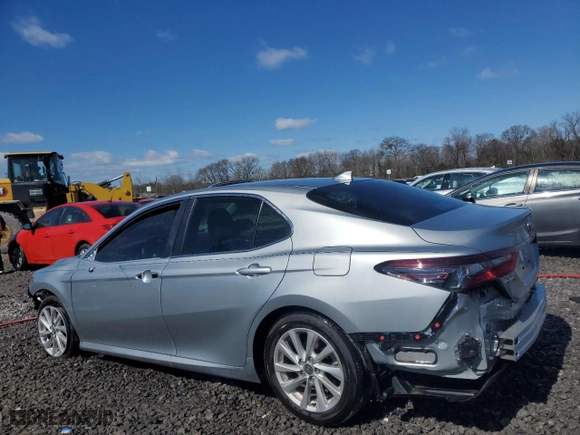 2024 Toyota Camry LE with VIN 4T1R11AK4RU263703, listed as a Copart auction lot 41975785 with 10,128 mi miles and Salvage Title. Bid and sale history available at carsss.com. Image 2.
