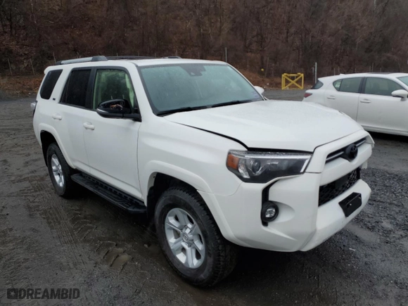 2023 Toyota 4Runner SR5 Premium with VIN JTENU5JR4P6145940, listed as a Copart auction lot 49511825 with 37,456 mi miles and Salvage Title. Bid and sale history available at carsss.com. Image 4.