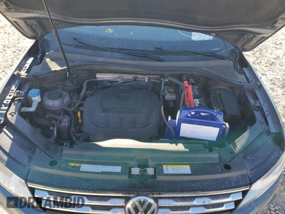 2021 Volkswagen Tiguan S with VIN 3VV0B7AXXMM082158, listed as a Copart auction lot 47312895 with 37,776 mi miles and Salvage title. Bid and sale history available at DreamBid. Image 12.