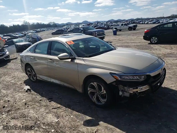 2019 Honda Accord Sedan EX 1.5T with VIN 1HGCV1F48KA075364, listed as a Copart auction lot 45672655 with 61,910 mi miles and Salvage Title. Bid and sale history available at carsss.com. Image 10.