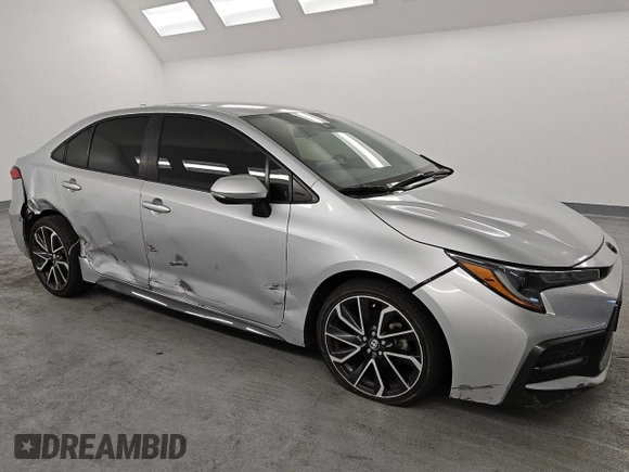 2022 Toyota Corolla SE with VIN JTDS4MCE7N3512078, listed as a Copart auction lot 49783115 with 55,341 mi miles and Clean Title. Bid and sale history available at carsss.com. Image 4.