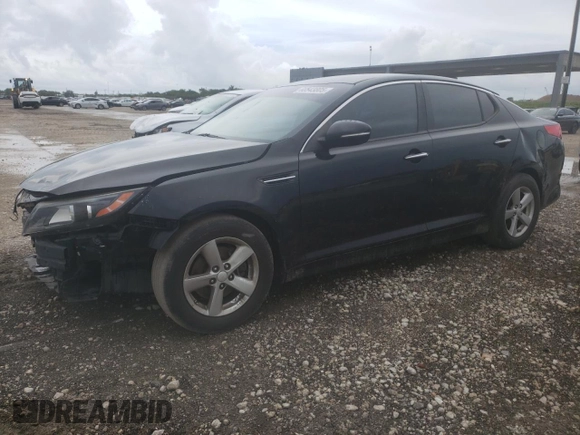 2015 Kia Optima LX with VIN 5XXGM4A75FG393300, listed as a Copart auction lot 60543805 with 167,172 mi miles and Clean title. Bid and sale history available at DreamBid. Image 1.