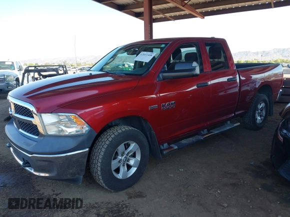 2014 Ram 1500 Express with VIN 1C6RR7FT3ES137976, listed as a IAAI auction lot 42011408 with 201,337 mi miles. Bid and sale history available at carsss.com. Image 2.