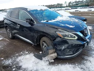 2018 Nissan Murano S with VIN 5N1AZ2MH1JN157915, listed as a IAAI auction lot 41528570 with NaN miles. Bid and sale history available at carsss.com. Image 1.