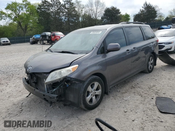 2014 Toyota Sienna LE AAS with VIN 5TDKK3DC6ES434887, listed as a Copart auction lot 53626995 with 141,388 mi miles and Salvage Title. Bid and sale history available at DreamBid. Image 1.