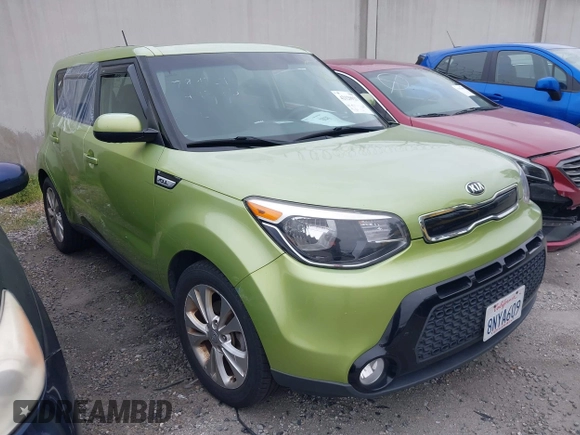 2016 Kia Soul + with VIN KNDJP3A53G7838150, listed as a IAAI auction lot 42120923 with 139,208 mi miles. Bid and sale history available at carsss.com. Image 1.