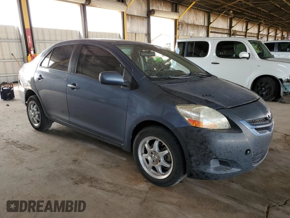 2008 Toyota Yaris with VIN JTDBT923581263652, listed as a Copart auction lot 53272385 with 214,883 mi miles and Salvage Title. Bid and sale history available at carsss.com. Image 4.