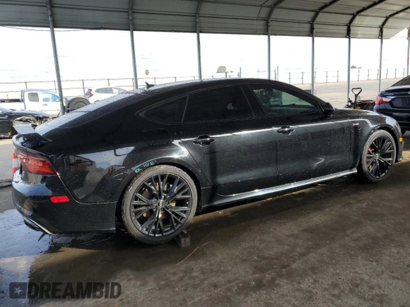 2016 Audi A7 3.0 Prestige with VIN WAU2GAFC2GN083677, listed as a Copart auction lot 43654304 with 99,526 mi miles. Bid and sale history available at carsss.com. Image 3.