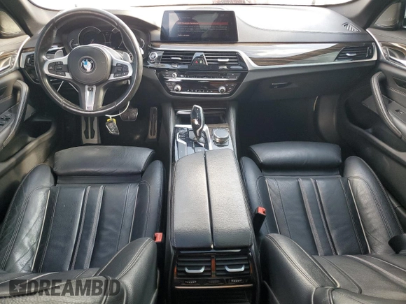 2019 BMW 5 Series M550i xDrive with VIN WBAJB9C56KB288170, listed as a Copart auction lot 54415635 with Not provided miles and Non repairable. Bid and sale history available at DreamBid. Image 8.