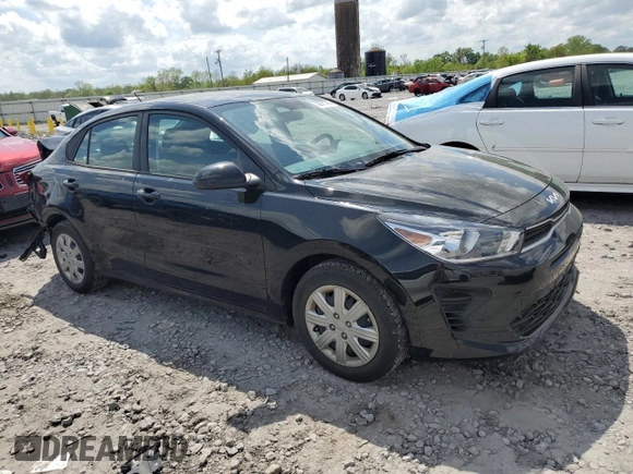 2023 Kia Rio LX with VIN 3KPA24AD7PE576869, listed as a Copart auction lot 50861285 with 18,044 mi miles and Salvage Title. Bid and sale history available at DreamBid. Image 4.