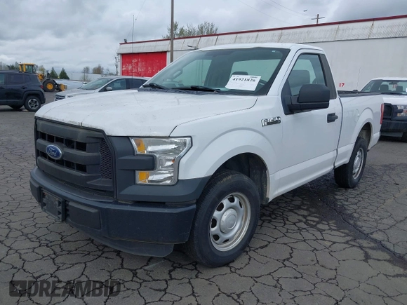 2016 Ford F-150 XL with VIN 1FTMF1C85GKE18267, listed as a IAAI auction lot 41921826 with 122,686 mi miles. Bid and sale history available at carsss.com. Image 17.
