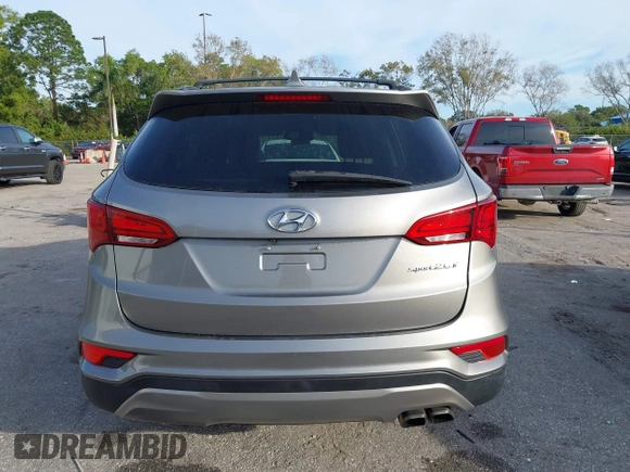2017 Hyundai Santa Fe Sport 2.0T with VIN 5XYZU4LA0HG487276, listed as a IAAI auction lot 41441697 with 118,248 mi miles. Bid and sale history available at carsss.com. Image 16.