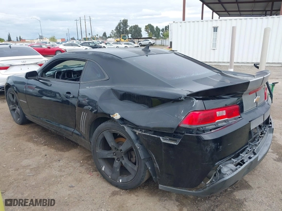 2014 Chevrolet Camaro LS with VIN 2G1FA1E33E9209867, listed as a IAAI auction lot 41921215 with 139,175 mi miles. Bid and sale history available at carsss.com. Image 3.
