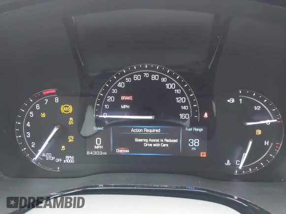 2017 Cadillac XT5 Luxury AWD with VIN 1GYKNDRS8HZ274425, listed as a IAAI auction lot 41170584 with 84,303 mi miles and . Bid and sale history available at carsss.com. Image 7.
