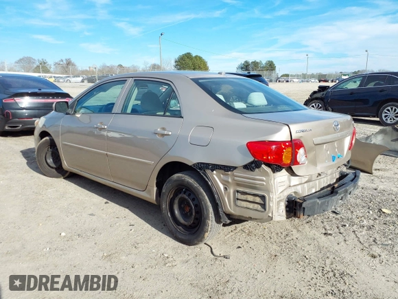 2009 Toyota Corolla with VIN 1NXBU40E19Z051749, listed as a IAAI auction lot 41650985 with 194,158 mi miles. Bid and sale history available at carsss.com. Image 3.
