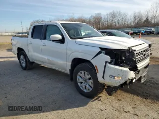 2022 Nissan Frontier S with VIN 1N6ED1EK2NN652751, listed as a Copart auction lot 44628505 with 24,695 mi miles and Salvage title. Bid and sale history available at DreamBid. Image 4.