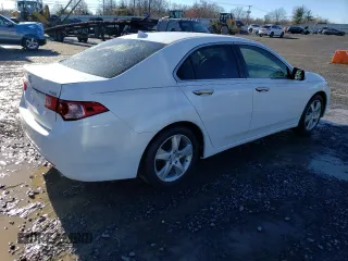 2012 Acura TSX Tech Pkg with VIN JH4CU2F63CC010287, listed as a Copart auction lot 86435164 with 97,922 mi miles and Salvage Title. Bid and sale history available at carsss.com. Image 3.