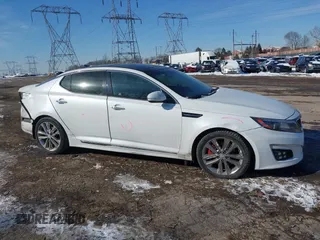 2015 Kia Optima SXL Turbo with VIN 5XXGR4A65FG428023, listed as a IAAI auction lot 41416027 with 100,372 mi miles and . Bid and sale history available at DreamBid. Image 1.
