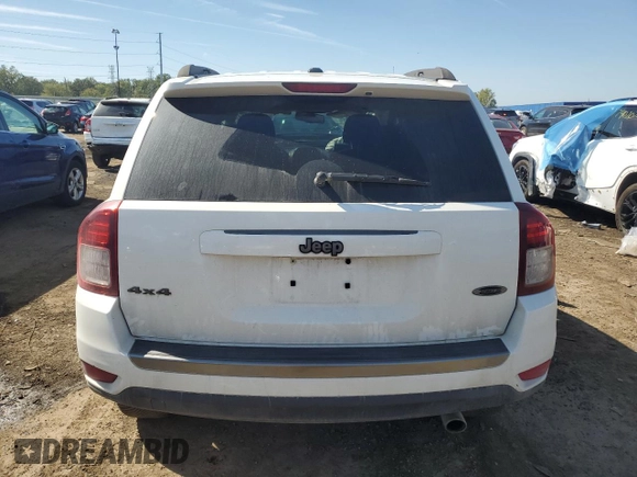 2016 Jeep Compass Sport SE with VIN 1C4NJDBB5GD799656, listed as a Copart auction lot 74236384 with 132,990 mi miles and Clean title. Bid and sale history available at DreamBid. Image 6.