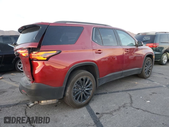 2023 Chevrolet Traverse RS with VIN 1GNERJKW5PJ243088, listed as a Copart auction lot 82434474 with 30,033 mi miles and Salvage Title. Bid and sale history available at carsss.com. Image 3.