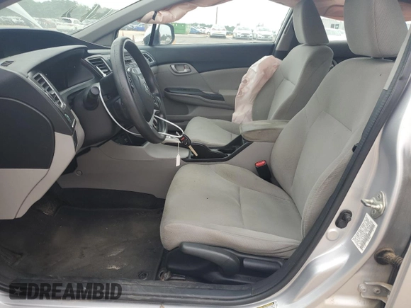 2013 Honda Civic LX z VIN 19XFB2F53DE086680, wystawiony jako Copart lot #58041925 z przebiegiem 112 338 mil mil oraz Szkoda całkowita • Salvage title. Historia ofert i sprzedaży dostępna na DreamBid. Obrazek 7.