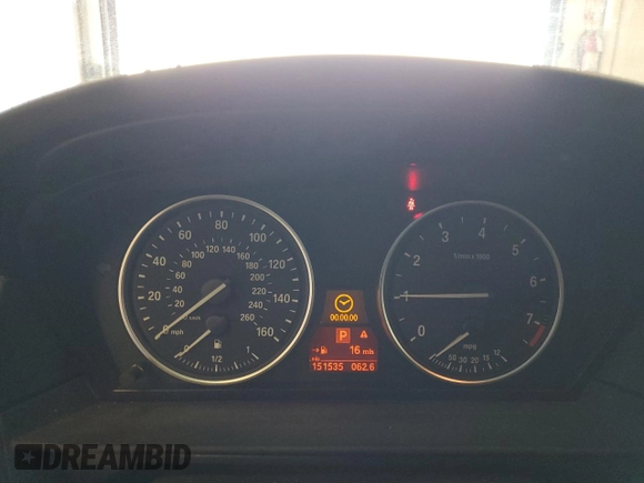 2010 BMW 5 Series 528i xDrive with VIN WBANV1C54AC388240, listed as a Copart auction lot 47999885 with 151,535 mi miles and Salvage Title. Bid and sale history available at carsss.com. Image 9.