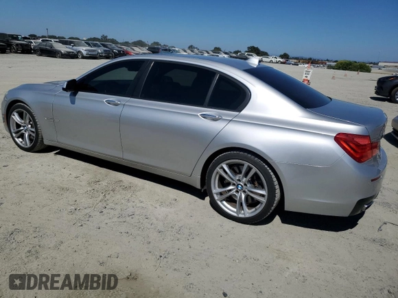 2011 BMW 7 Series 750Li with VIN WBAKB8C59BCY66626, listed as a Copart auction lot 65088295 with 132,278 mi miles and Clean title. Bid and sale history available at DreamBid. Image 2.