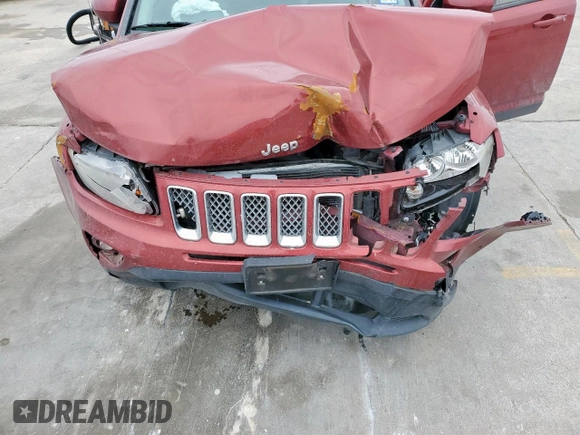 2014 Jeep Compass High Altitude with VIN 1C4NJCEA3ED912207, listed as a Copart auction lot 46039205 with 139,669 mi miles and Salvage Title. Bid and sale history available at carsss.com. Image 14.