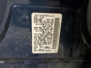 2009 Nissan Murano SL z VIN JN8AZ18U59W012781, wystawiony jako Copart lot #59752955 z przebiegiem 166 693 mil mil oraz Czysty tytuł • Clean title. Historia ofert i sprzedaży dostępna na DreamBid. Obrazek 13.