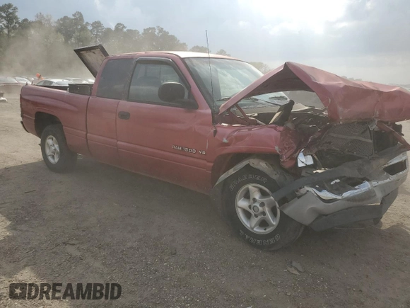 1999 Dodge 1500 with VIN 3B7HC12Y6XG206223, listed as a Copart auction lot 46043754 with 177,716 mi miles and Salvage Title. Bid and sale history available at DreamBid. Image 4.