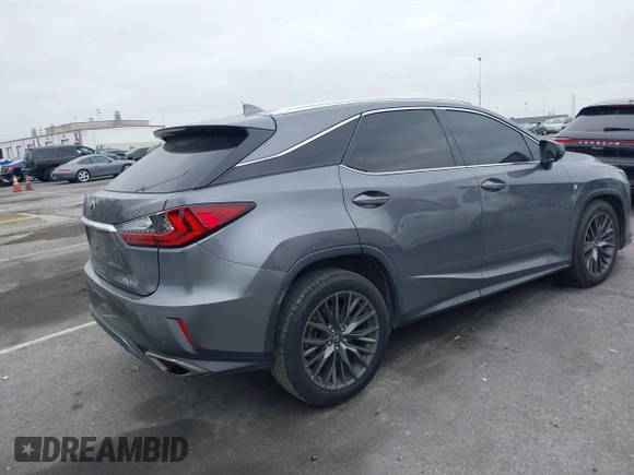 2016 Lexus RX 350 with VIN 2T2BZMCA7GC038203, listed as a IAAI auction lot 42106270 with 117,085 mi miles and . Bid and sale history available at DreamBid. Image 4.