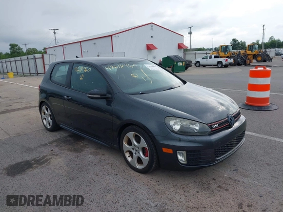 2010 Volkswagen Golf GTI with VIN WVWEV7AJ2AW377824, listed as a IAAI auction lot 42618460 with 234,910 mi miles and . Bid and sale history available at DreamBid. Image 1.