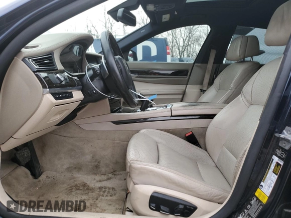 2014 BMW 7 Series 750i xDrive with VIN WBAYB6C52ED225217, listed as a Copart auction lot 46104815 with 155,822 mi miles and Clean Title. Bid and sale history available at carsss.com. Image 7.