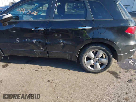 2009 Acura RDX with VIN 5J8TB18299A000185, listed as a IAAI auction lot 41410128 with 234,762 mi miles and . Bid and sale history available at DreamBid. Image 14.