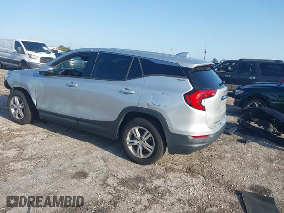 2018 GMC Terrain SLE with VIN 3GKALMEV7JL404266, listed as a IAAI auction lot 41990127 with 57,869 mi miles and . Bid and sale history available at DreamBid. Image 3.