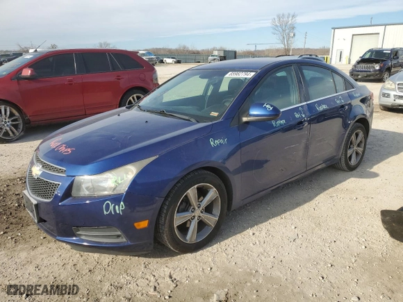 2012 Chevrolet Cruze LT w/2LT with VIN 1G1PG5SCXC7101274, listed as a Copart auction lot 85982794 with NaN miles and Salvage Title. Bid and sale history available at carsss.com. Image 1.
