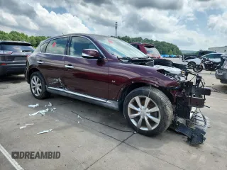 2017 Infiniti QX50 with VIN JN1BJ0RP0HM384553, listed as a Copart auction lot 61646415 with Not provided miles and Non repairable. Bid and sale history available at DreamBid. Image 4.
