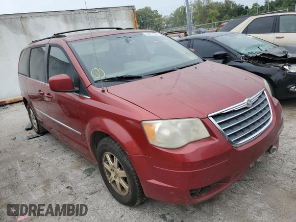 2009 Chrysler Town & Country Touring with VIN 2A8HR54199R678640, listed as a Copart auction lot 58213814 with 264,796 mi miles and Non Repairable. Bid and sale history available at DreamBid. Image 4.