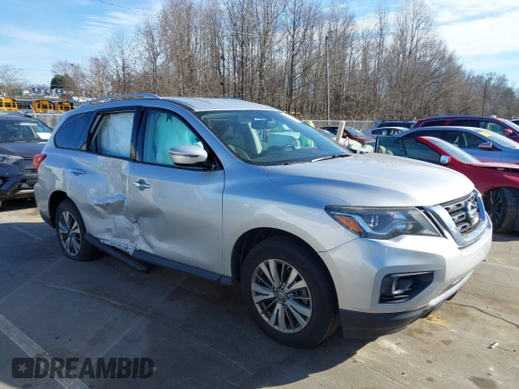 2018 Nissan Pathfinder SL with VIN 5N1DR2MM3JC644474, listed as a IAAI auction lot 41460391 with 73,249 mi miles and . Bid and sale history available at DreamBid. Image 1.