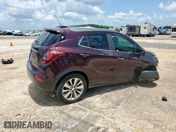 2017 Buick Encore Preferred with VIN KL4CJASB1HB064766, listed as a Copart auction lot 61587855 with 99,270 mi miles and Salvage title. Bid and sale history available at DreamBid. Image 3.
