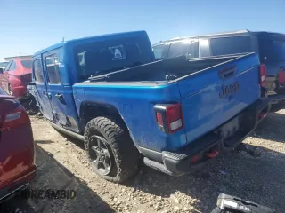 2022 Jeep Gladiator Rubicon with VIN 1C6JJTBG4NL151210, listed as a Copart auction lot 75117154 with 49,027 mi miles and Salvage title. Bid and sale history available at DreamBid. Image 2.