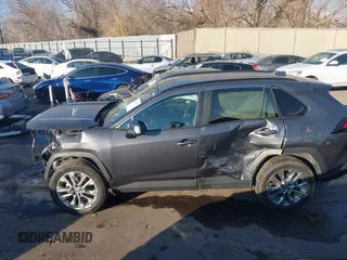 2023 Toyota RAV4 XLE Premium with VIN 2T3A1RFV4PW395136, listed as a IAAI auction lot 41462676 with 22,662 mi miles. Bid and sale history available at carsss.com. Image 14.
