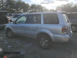 2006 Honda Pilot EX-L with VIN 2HKYF18786H544413, listed as a Copart auction lot 82155654 with 80,434 mi miles and Salvage Title. Bid and sale history available at DreamBid. Image 2.