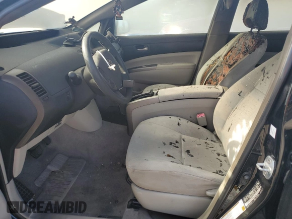 2006 Toyota Prius with VIN JTDKB20U867516284, listed as a Copart auction lot 53082675 with Not Provided miles and Salvage Title. Bid and sale history available at DreamBid. Image 7.