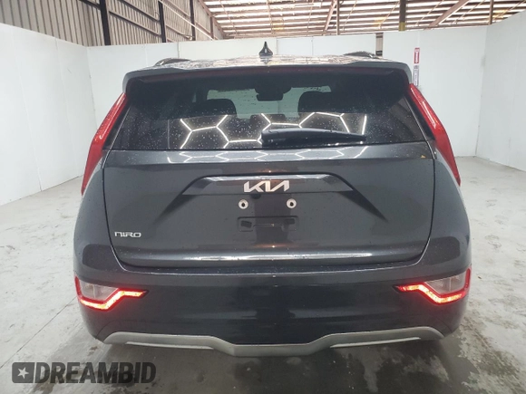 2023 Kia Niro Wind with VIN KNDCR3L17P5075543, listed as a Copart auction lot 54357645 with 21,409 mi miles and Clean Title. Bid and sale history available at DreamBid. Image 6.
