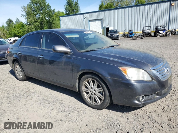 2008 Toyota Avalon XL with VIN 4T1BK36B98U265304, listed as a Copart auction lot 55901555 with 172,434 mi miles and Clean Title. Bid and sale history available at carsss.com. Image 4.