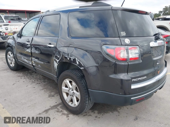 2016 GMC Acadia SLE with VIN 1GKKRPKD1GJ201664, listed as a IAAI auction lot 41502452 with 160,423 mi miles. Bid and sale history available at carsss.com. Image 3.